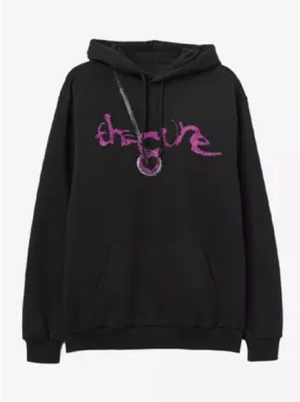 The Cure Black Cat Hoodie Size XS New 80s